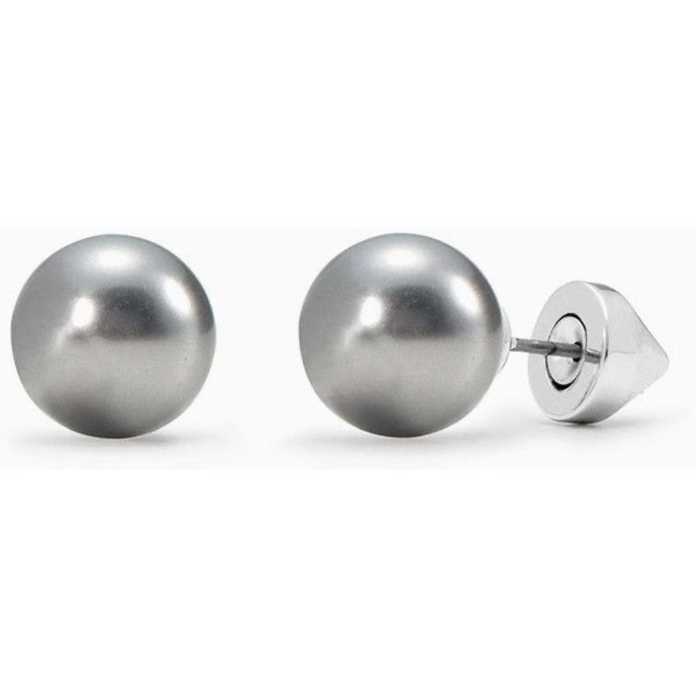Stella & Dot Deja Vu Pearl Studs in Silver